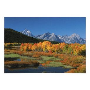 Foto EE. UU., Wyoming, Parque Nacional Grand Tetons en