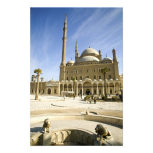 Foto Egipto, El Cairo. La imponente Mezquita de Mohamme