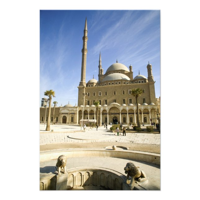 Foto Egipto, El Cairo. La imponente Mezquita Mohammed A (Frente)