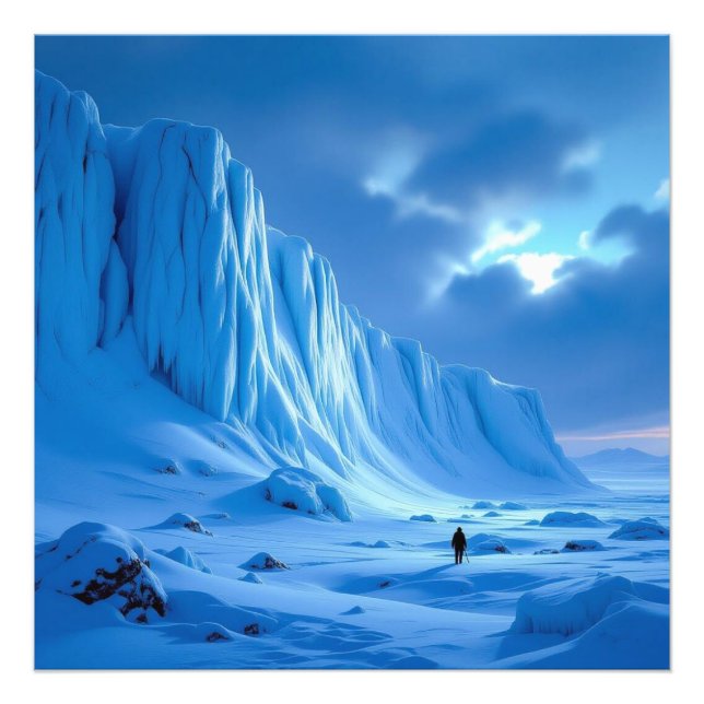 Foto „Eismauer – Das Ende der bekannten Welt“ (Frente)