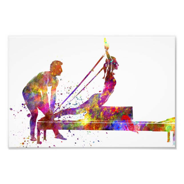 Foto ejercicio de gimnasia (Frente)