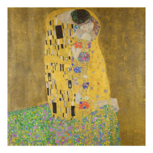 Foto El Abrazo de los Amantes por Gustav Klimt