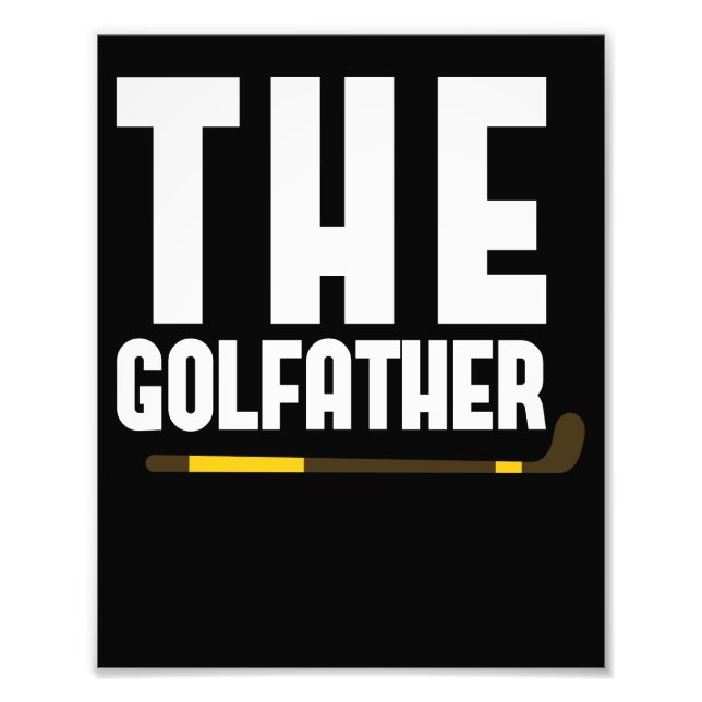 Foto El amante del golf de Golfather Funny Golf Lover D (Frente)