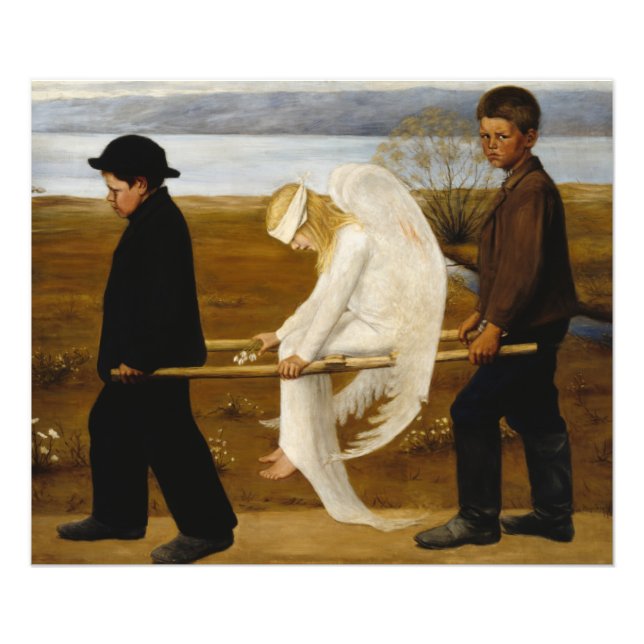 Foto El ángel herido por Hugo Simberg (Frente)