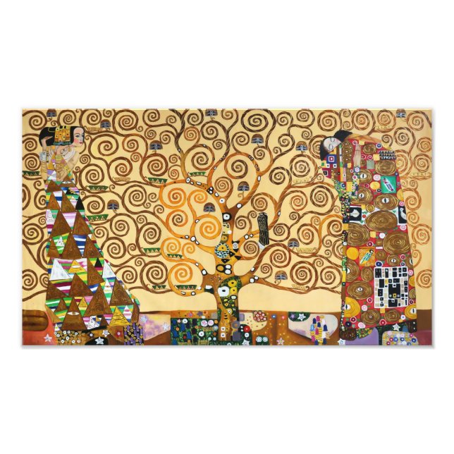 Foto El árbol de la vida | Gustav Klimt | (Frente)