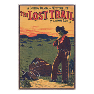 Foto El Arte de Cartel de Teatro Western Vintage de The