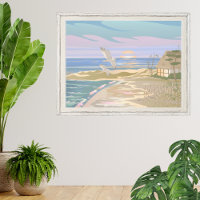 El arte de la playa costera de Sea Ocean
