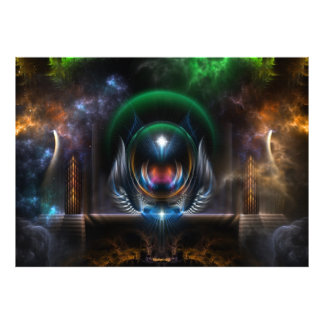 Foto El arte fractal de la menagerie de ensueño