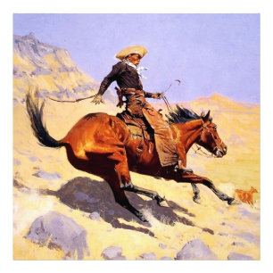 Foto El arte vaquero occidental de Frederic Remington