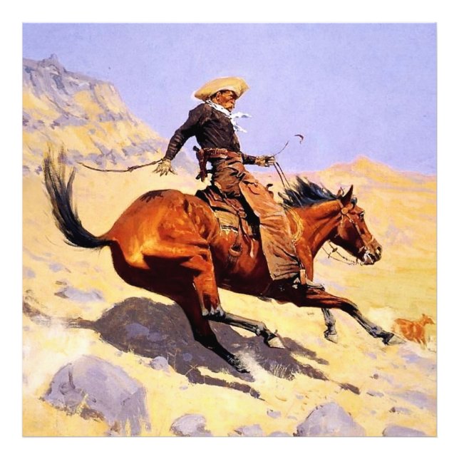 Foto El arte vaquero occidental de Frederic Remington (Frente)