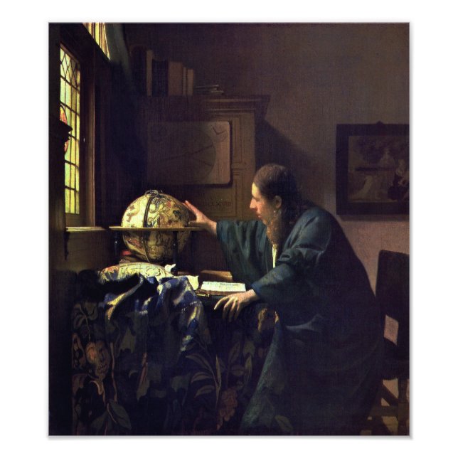 Foto El astrónomo de Johannes Vermeer (Frente)