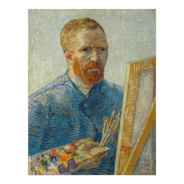 Foto El autorretrato de Vincent Van Gogh Master Artisan (Frente)