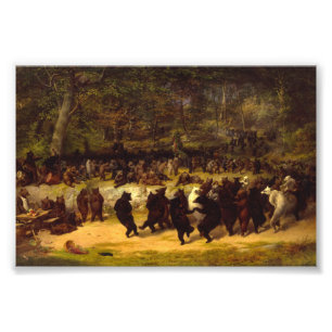 Foto El baile del oso de William Holbrook Beard