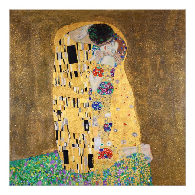 Foto El beso de Gustav Klimt (Frente)