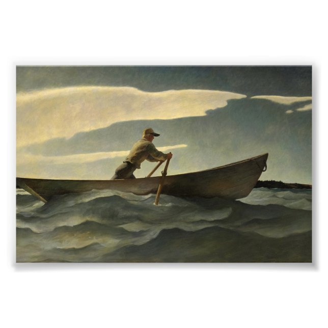 Foto El bogavante, el Doryman de N. C. Wyeth (Frente)