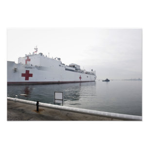 Foto El buque hospital militar del comando del Sealift