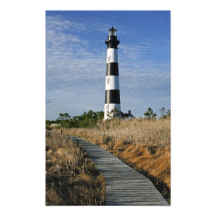 Foto El camino al faro de la isla Bodie