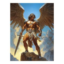 Foto El Campeón Forjado en el Cielo Arcángel Miguel