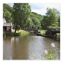 El Canal Caldon Consall Staffordshire