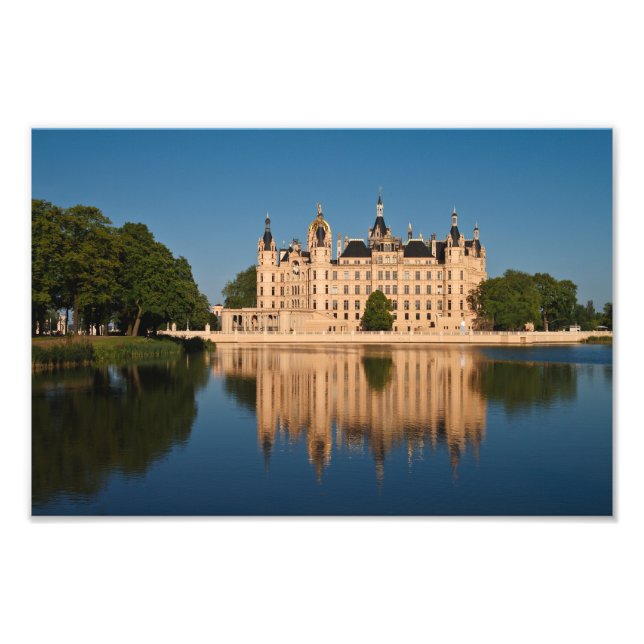 Foto El castillo en Schwerin (Frente)