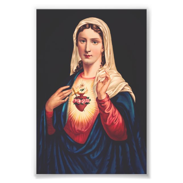 Foto El corazón inmaculado de María (Frente)