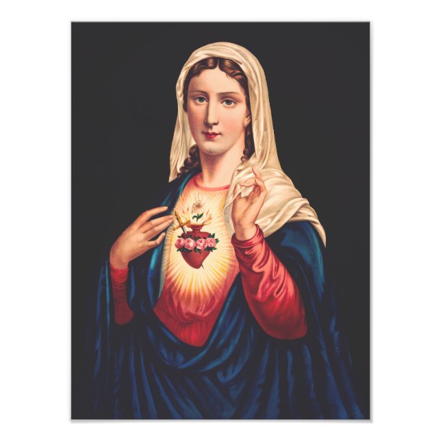 Foto El corazón inmaculado de María (Frente)