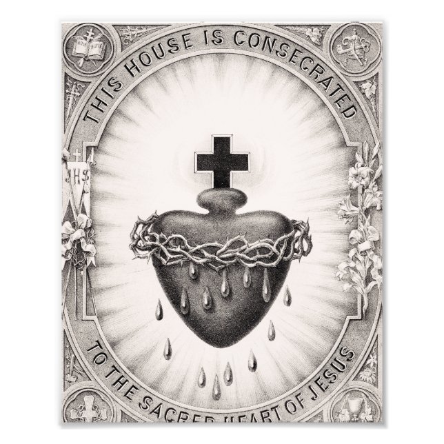 Foto El Corazón Sacratísimo de Jesús Símbolo Divino  (Frente)
