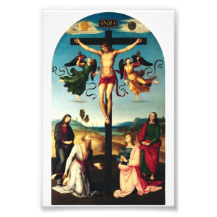 Foto El Cristo crucificado con la Virgen María