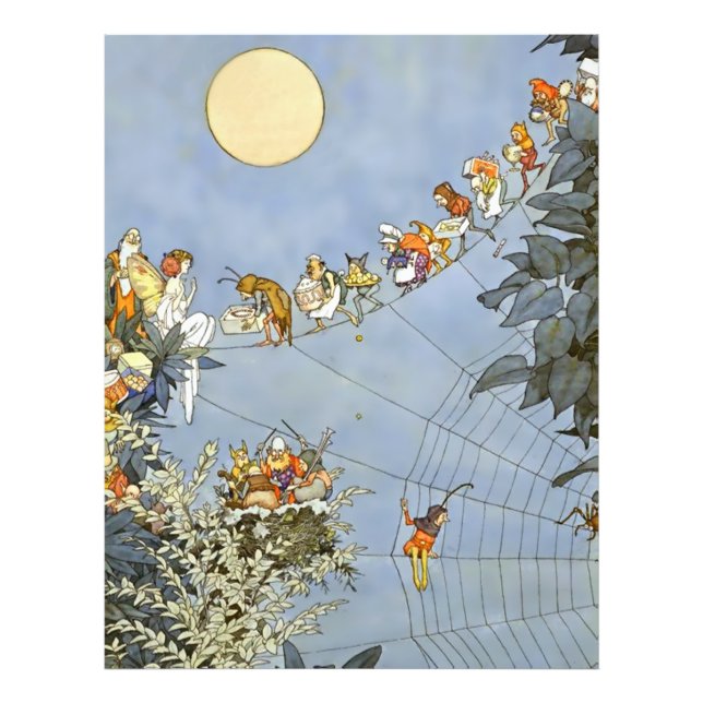 Foto “El cumpleaños de las hadas” de Heath Robinson (Frente)