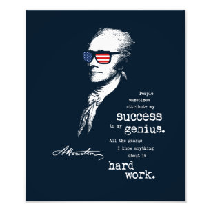 Foto El decir de la cita de Alexander Hamilton. Regalo