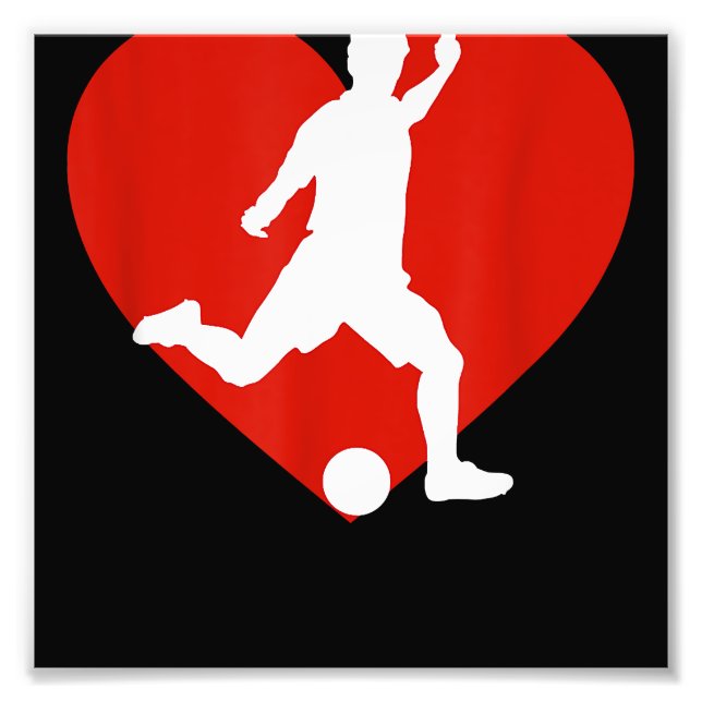 Foto El día de San Valentín de fútbol de San Valentín (Frente)