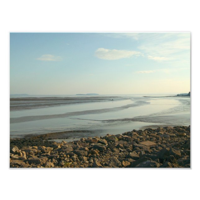 Foto El Estuario Severn Cerca De La Bahía De Cardiff (Frente)
