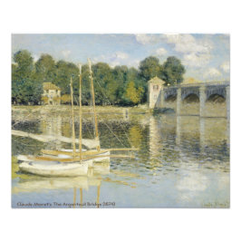 Foto El famoso puente argentino de Claude Monet