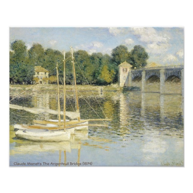 Foto El famoso puente argentino de Claude Monet (Frente)