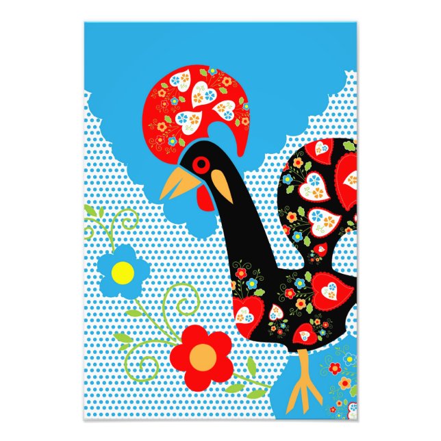 Foto El gallo portugués de Barcelos (Frente)