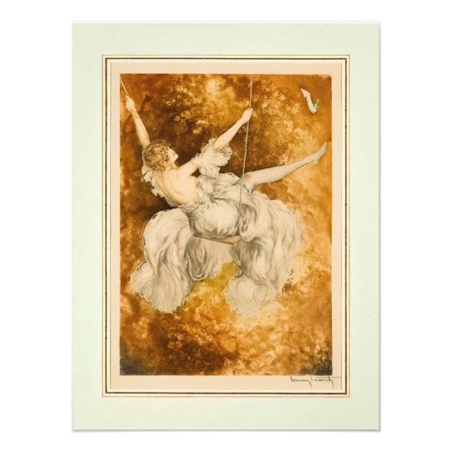 Foto El giro, 1928 de Louis Icart (Frente)