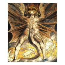 El gran dragón rojo del después de William Blake