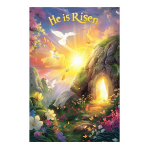 Foto Él ha Resucitado — Resurrección de Pascua — Lucas