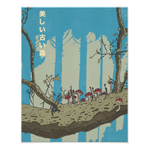 Foto El hermoso y antiguo bosque