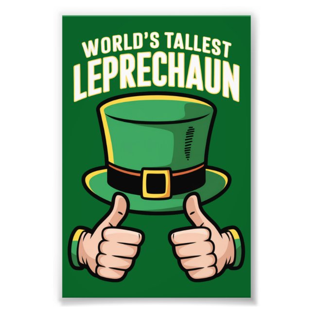 Foto El humor irlandés más divertido de Leprechaun en e (Frente)