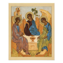 El icono de la Santísima Trinidad
