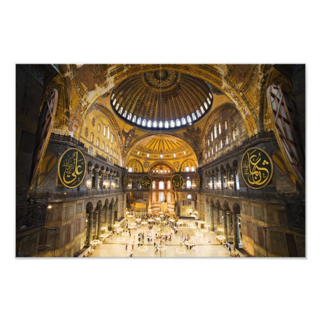 Foto El interior de Santa Sofía en Estambul (Frente)