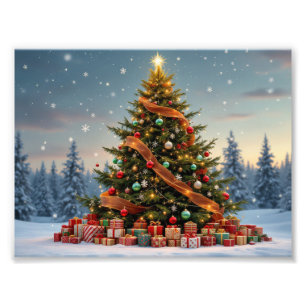 Foto El invierno del Árbol de Navidad Wonderland