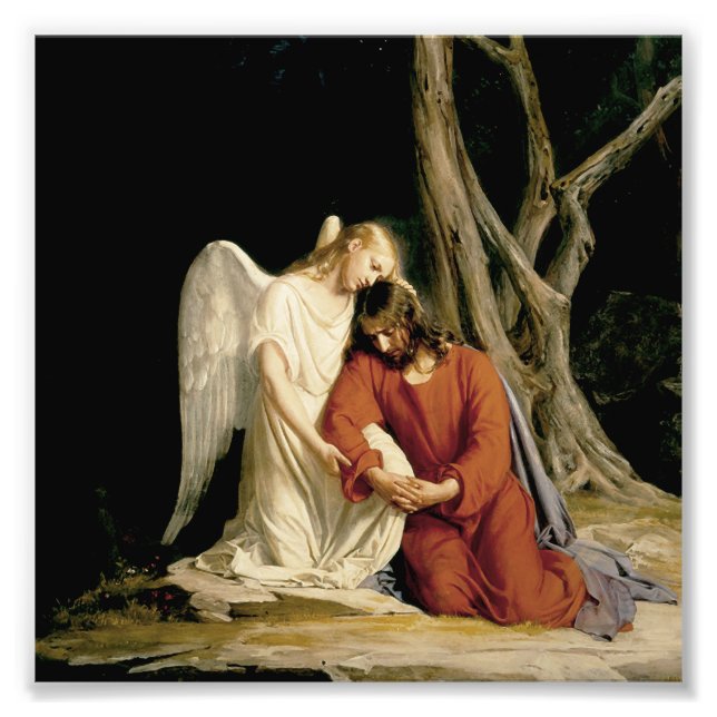 Foto El Jardín de Getsemaní (Lucas 22:39-46) (Frente)