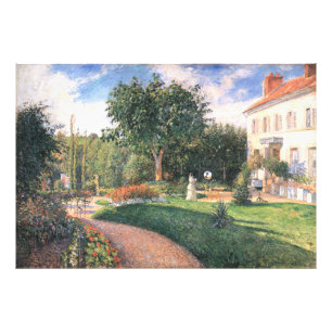 Foto El jardín de Les Mathurins Camille Pissarro