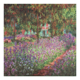 Foto El jardín del artista en Giverny por Claude Monet