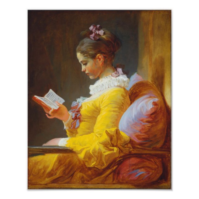 Foto El lector de Jean-Honore Fragonard (Frente)