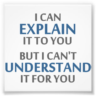 Foto El lema del ingeniero no puede entenderlo para