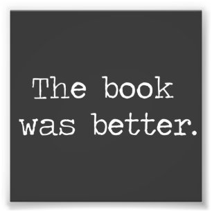 Foto El libro era mejor