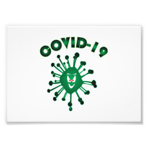 Foto El mal rostro de la infección viral Covid 19